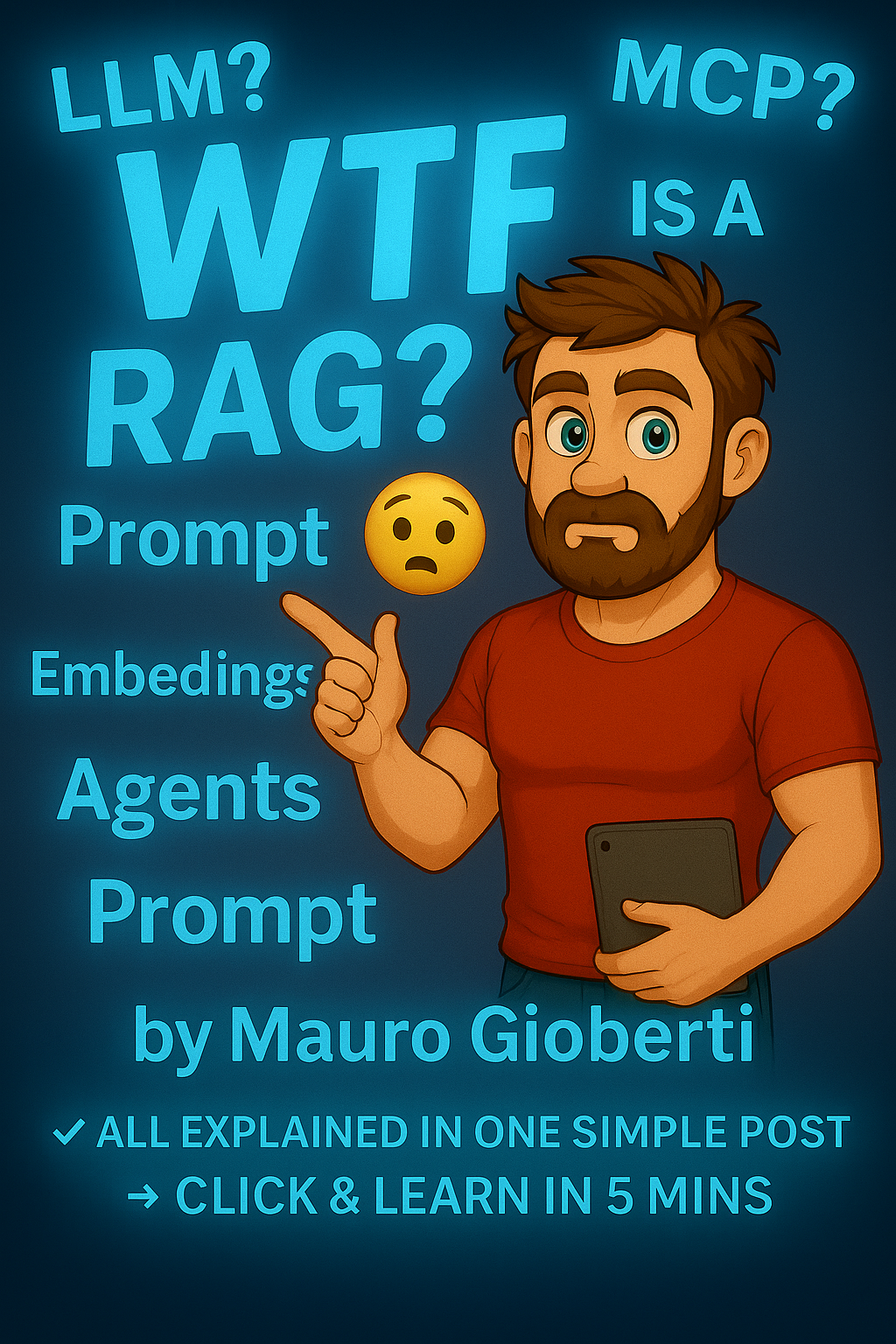 Open Graph image for 🧠 AI Basics: From Prompts to RAG in 12 Easy Steps 🚀