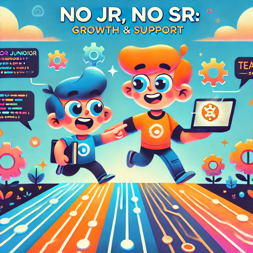 Open Graph image for 👦👨No Jr, No Sr: The Essence of Growth & Support